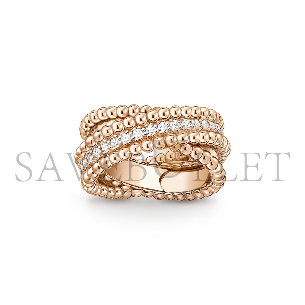 v*n cl*f arpels perlÉe Di*m*nds duo ring vcarp9xp00